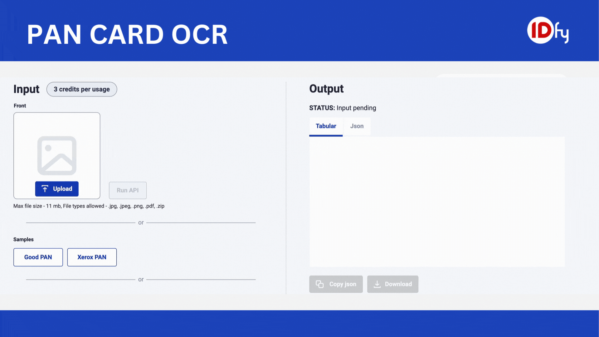 pan card ocr
